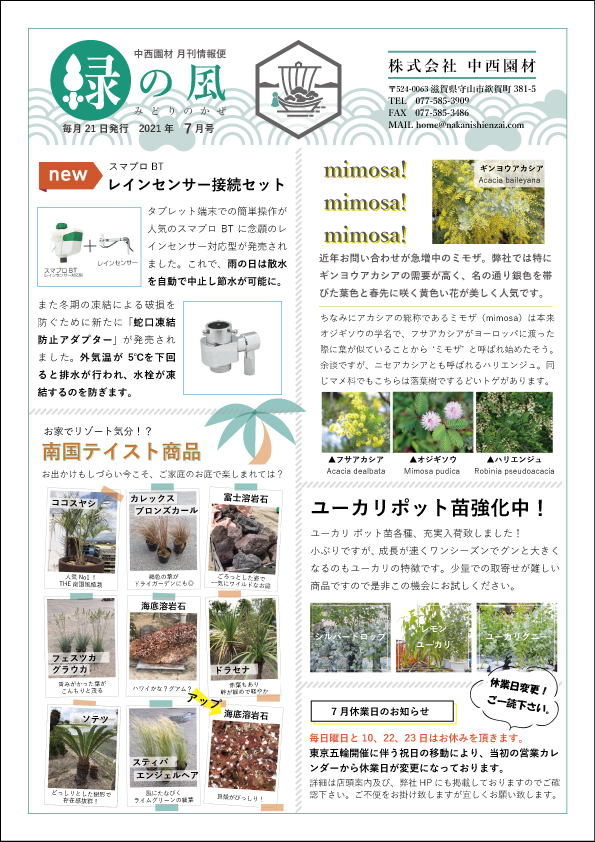 緑の風7月号